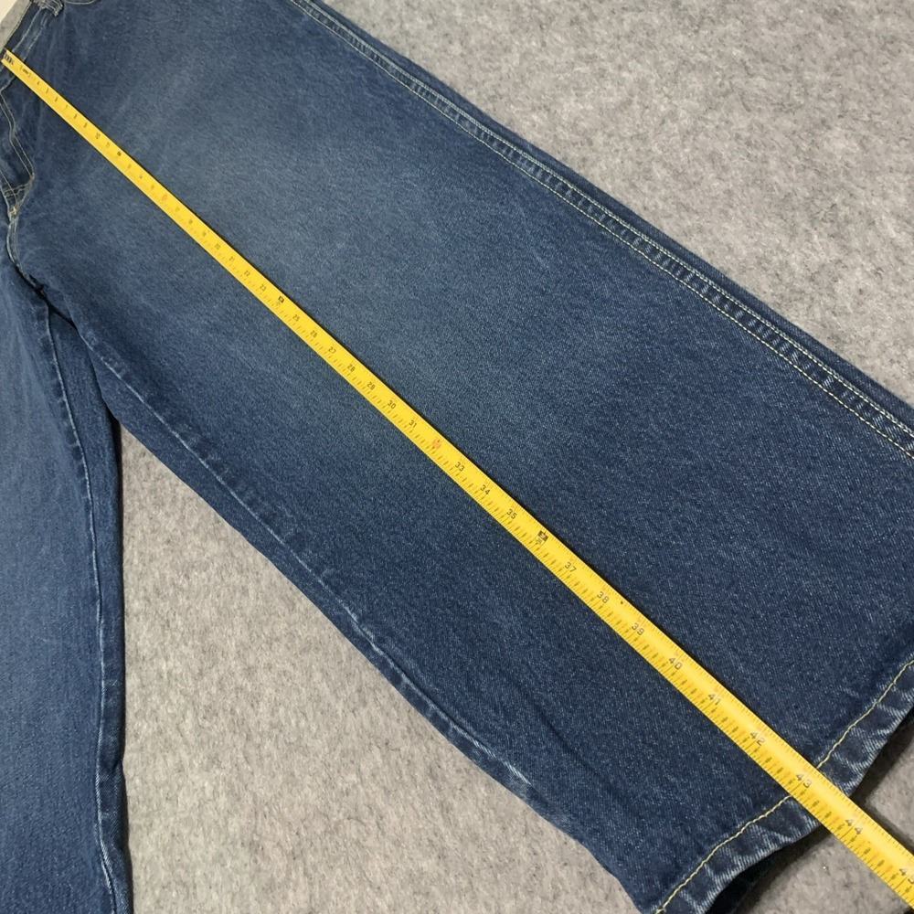 Y2K 90s Beverly Hills Polo Club Men's Carpenter Baggy Jeans 100% COTTON - 44X30 - Picture 14 of 16